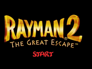Rayman 2 - The Great Escape (Europe) (En,Fr,De,Es,It) Title Screen